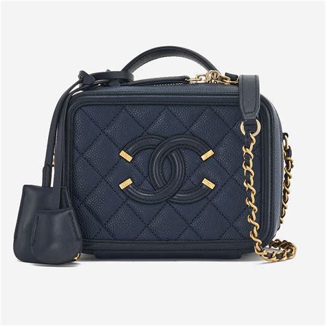 chanel vanity case light blue|Chanel vanity case 2022.